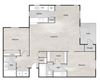 L Floor Plan L Floor Plan at The Retreat at Steeplechase, Texas